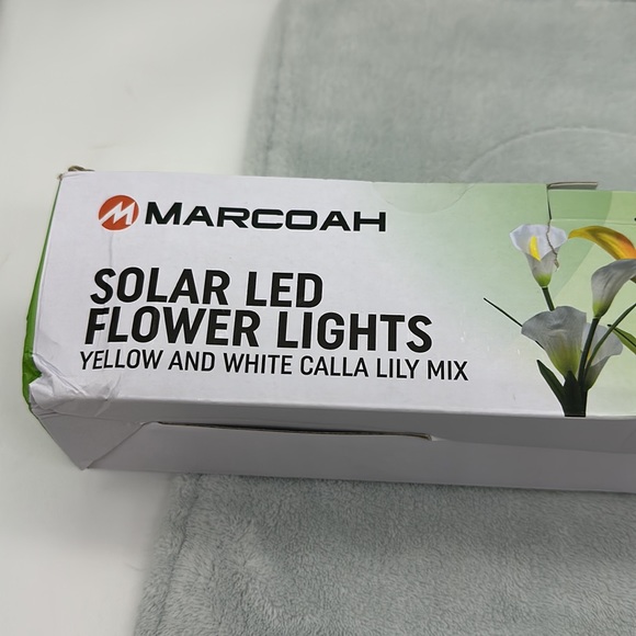 Marcoah Upgraded Solar Calla Lilies 2-pack Flower Lights-Waterproof LED Flowers - Picture 4 of 7
